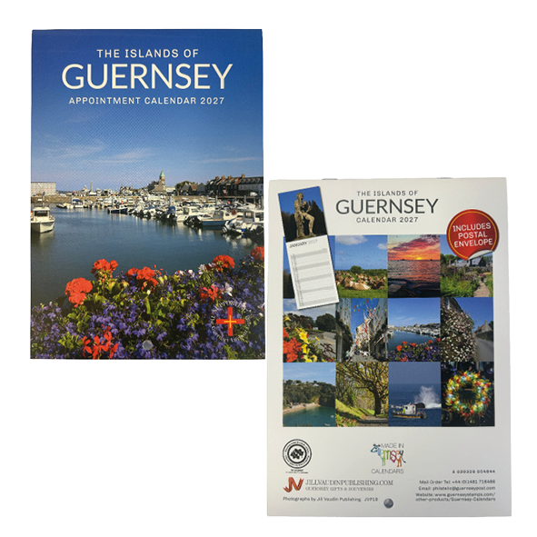 Guernsey A5 Appointment Calendar 2027